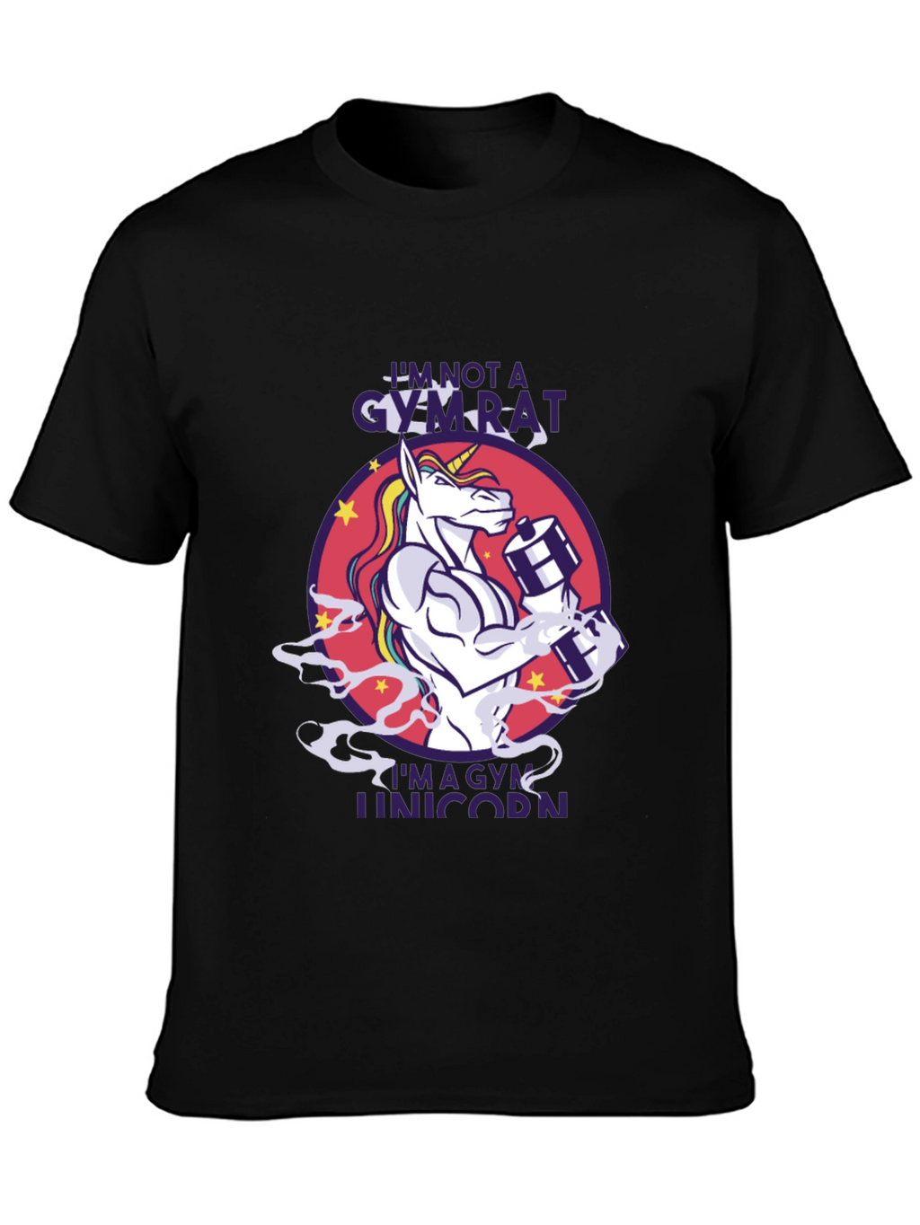 Gym Unicorn Graphic Tee