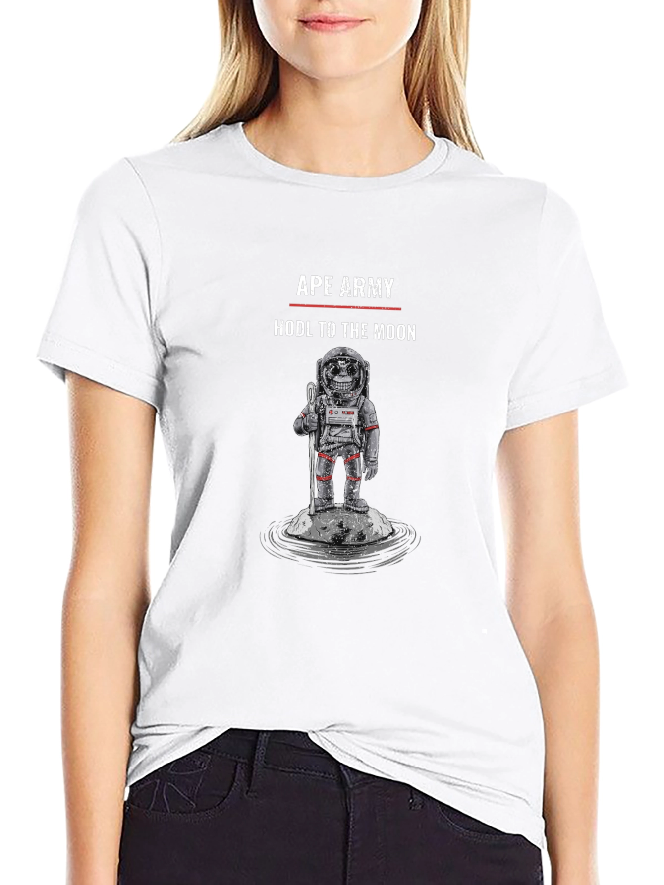 Ape Army HODL To The Moon T-Shirt