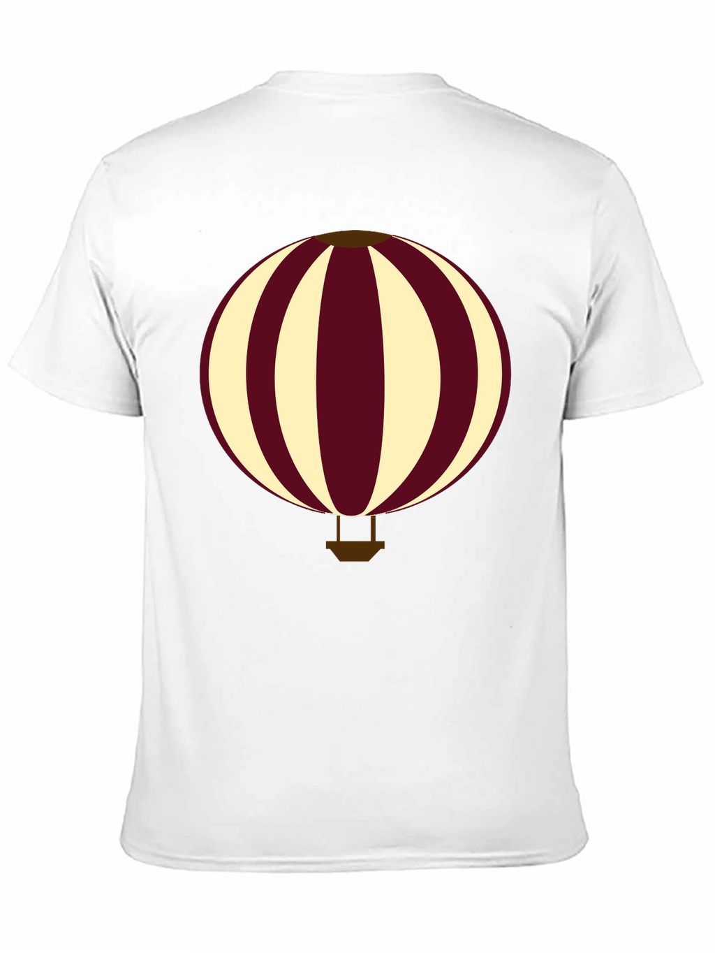 Hot Air Balloon Graphic Tee - Casual Comfort