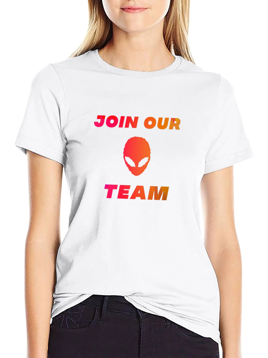 Join Our Team Alien Graphic T-Shirt