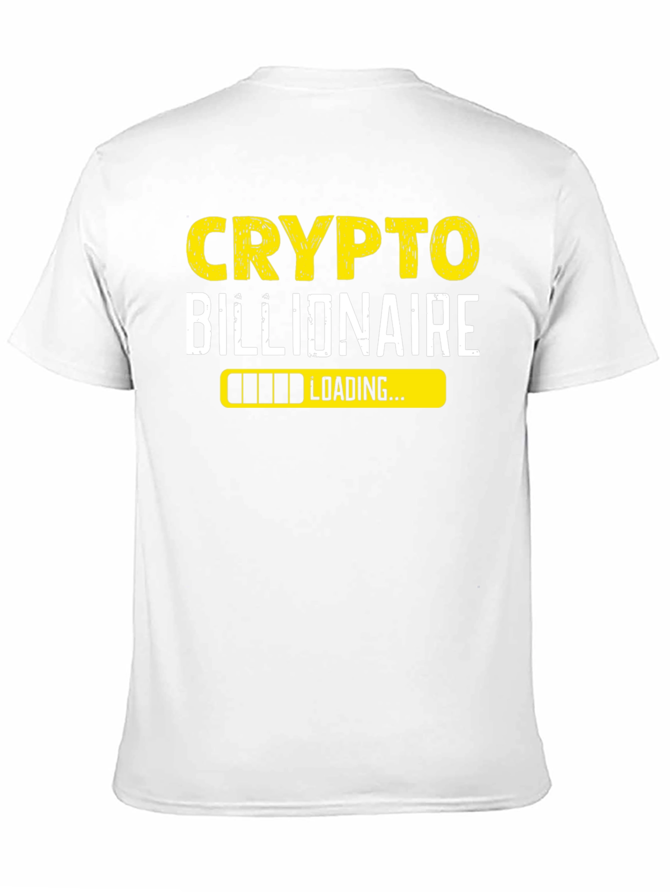 Crypto Billionaire Loading Black T-Shirt