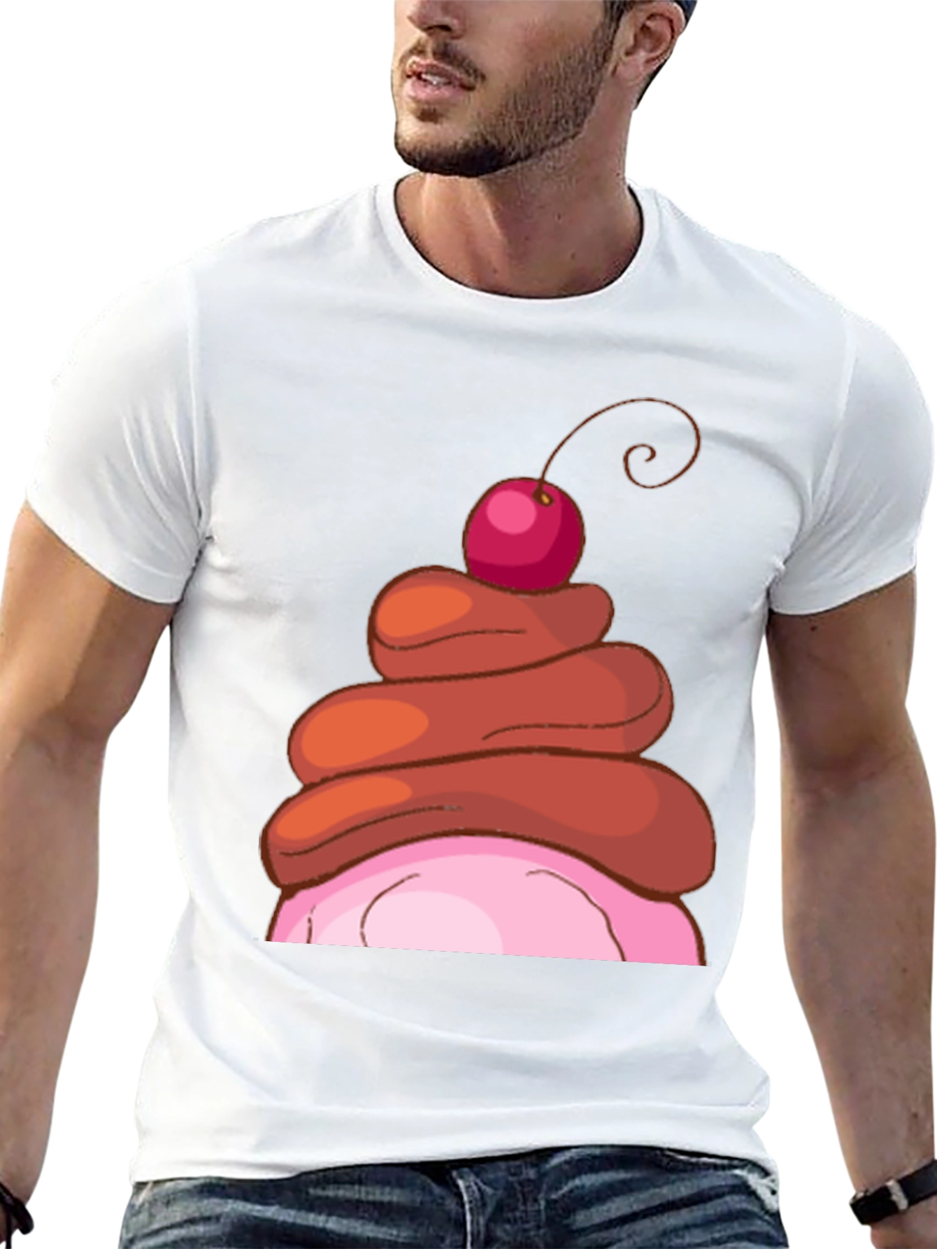 Cupcake Graphic Tee - Sweet Treat Shirt