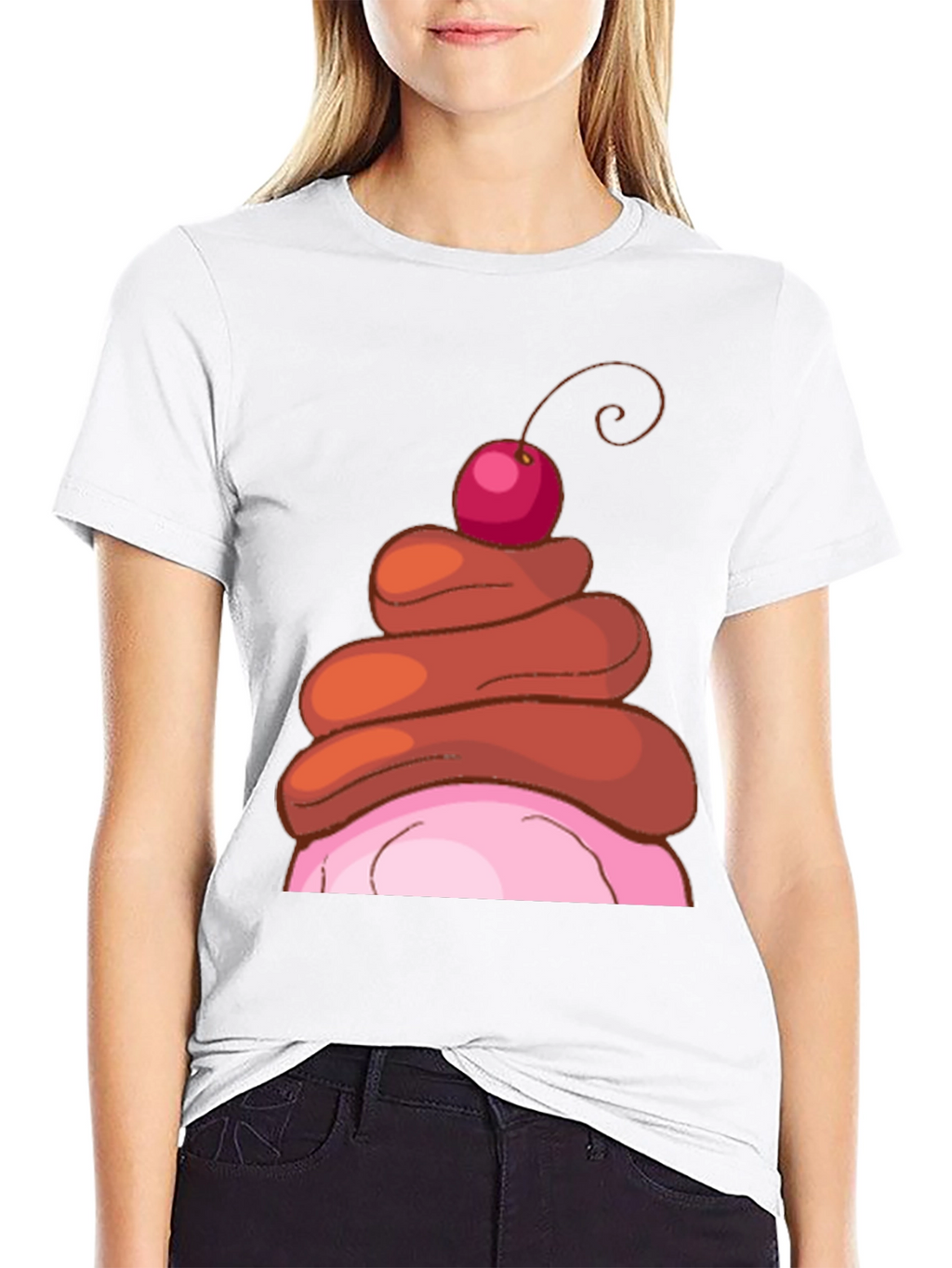Cupcake Graphic Tee - Sweet Treat Shirt