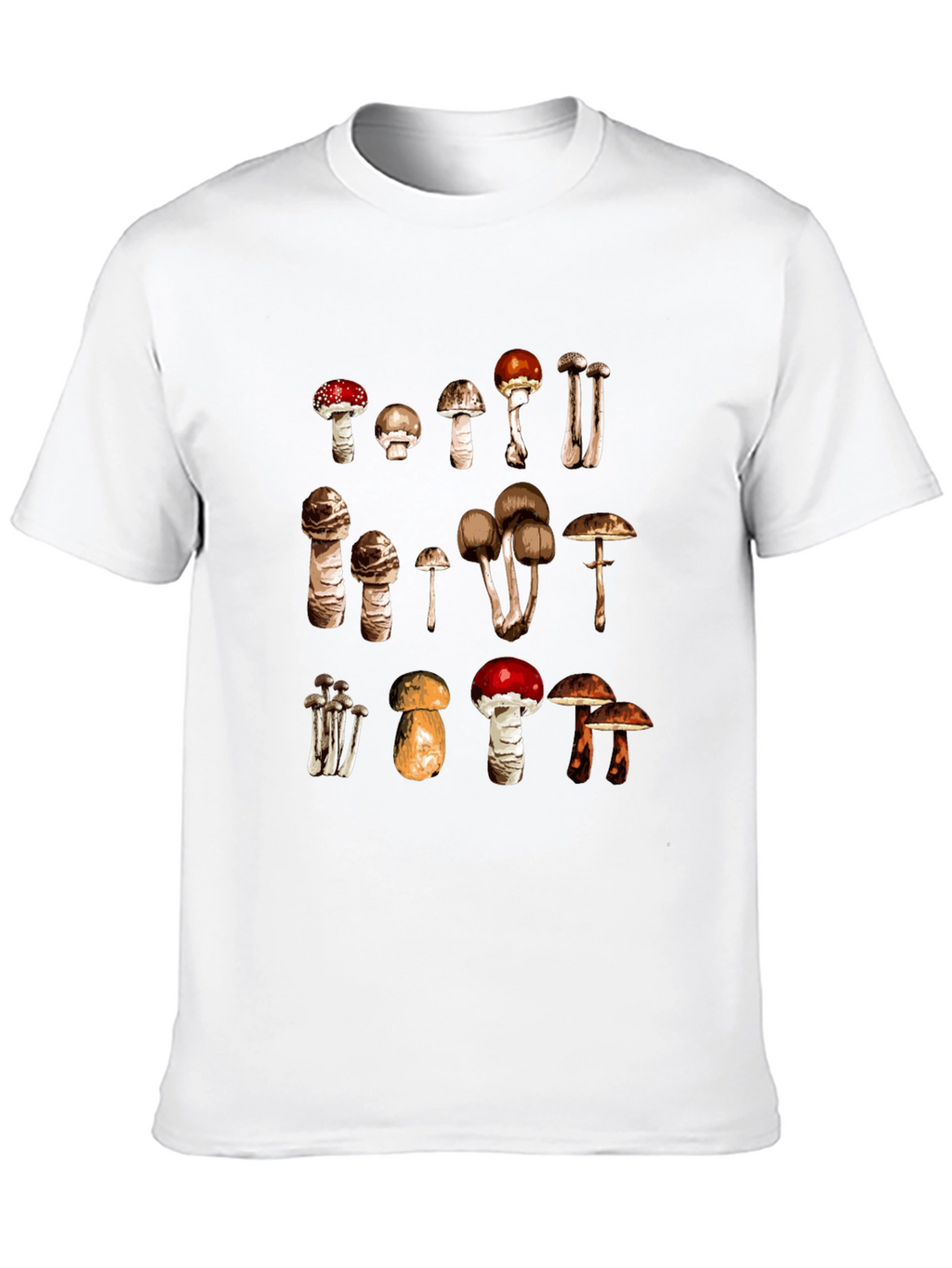Mushroom Variety Graphic Tee