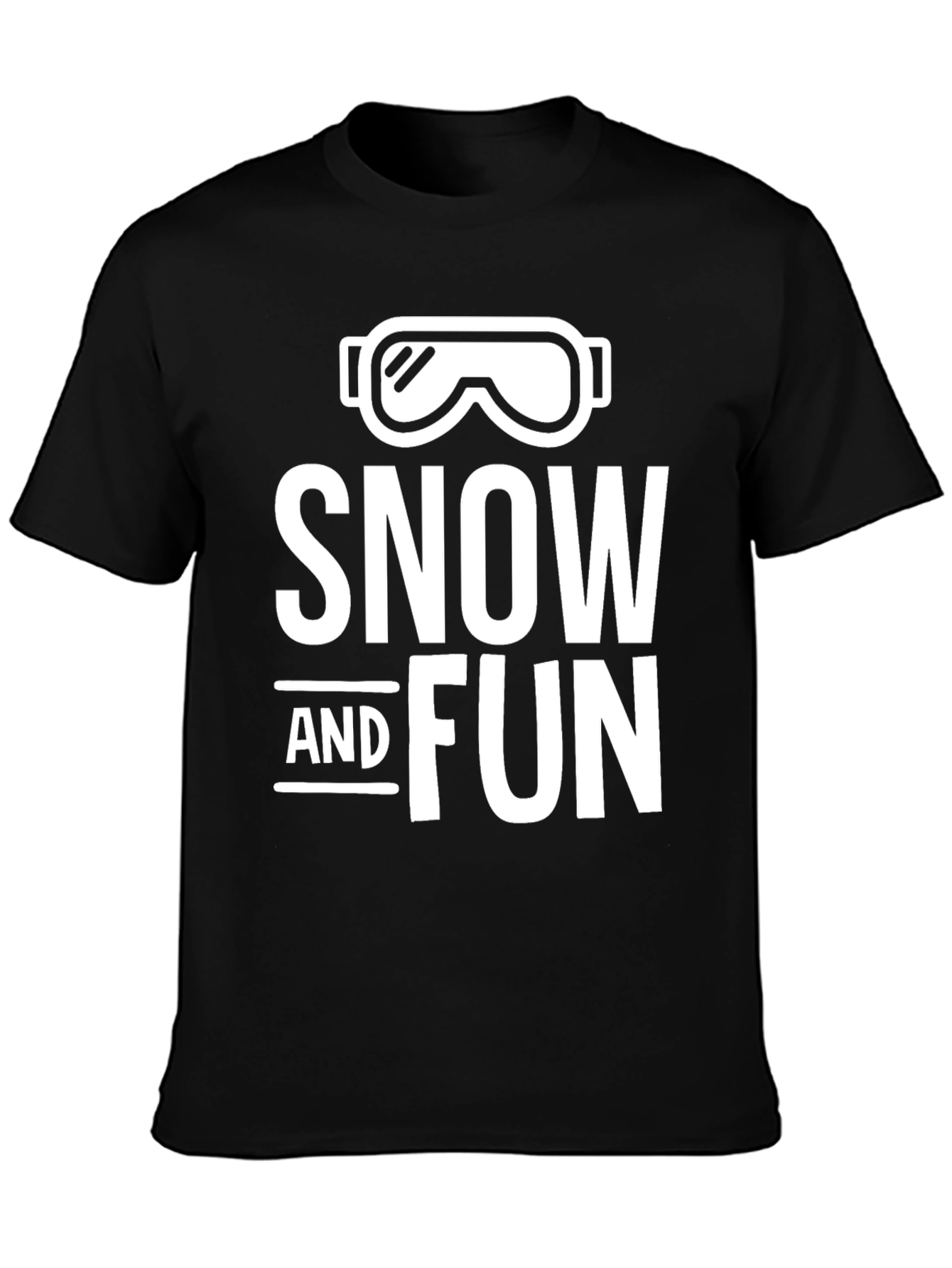Snow and Fun Graphic T-Shirt