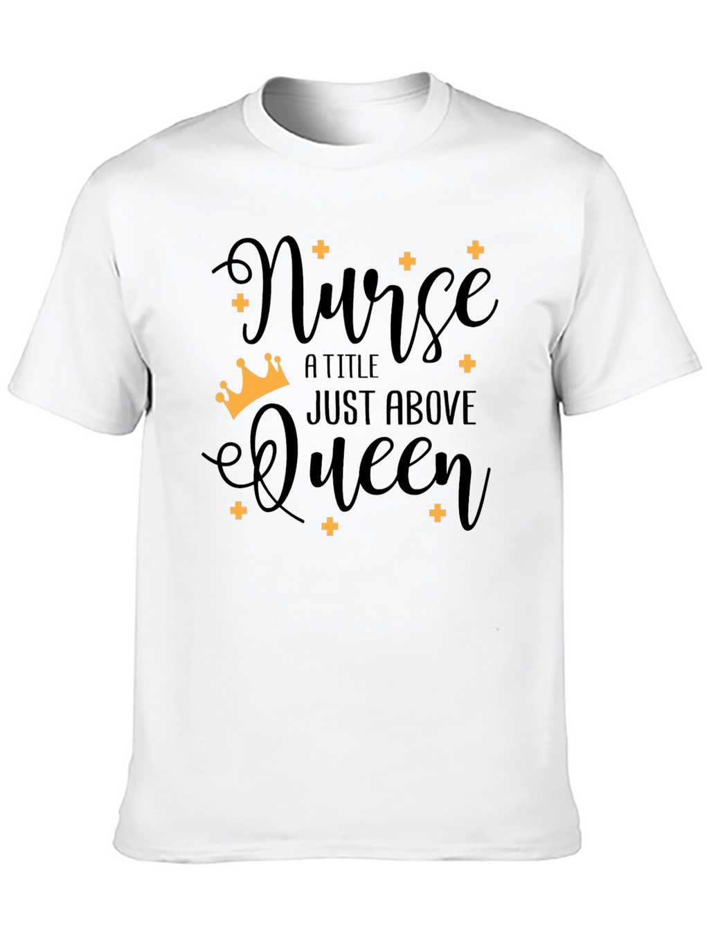 Nurse Queen T-Shirt - Black