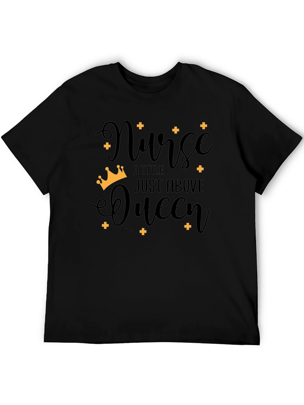 Nurse Queen T-Shirt - Black