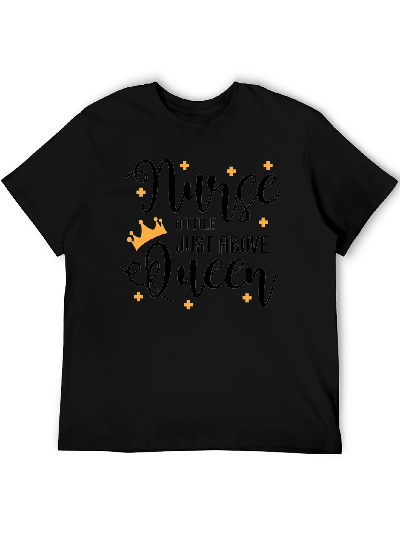 Nurse Queen T-Shirt - Black