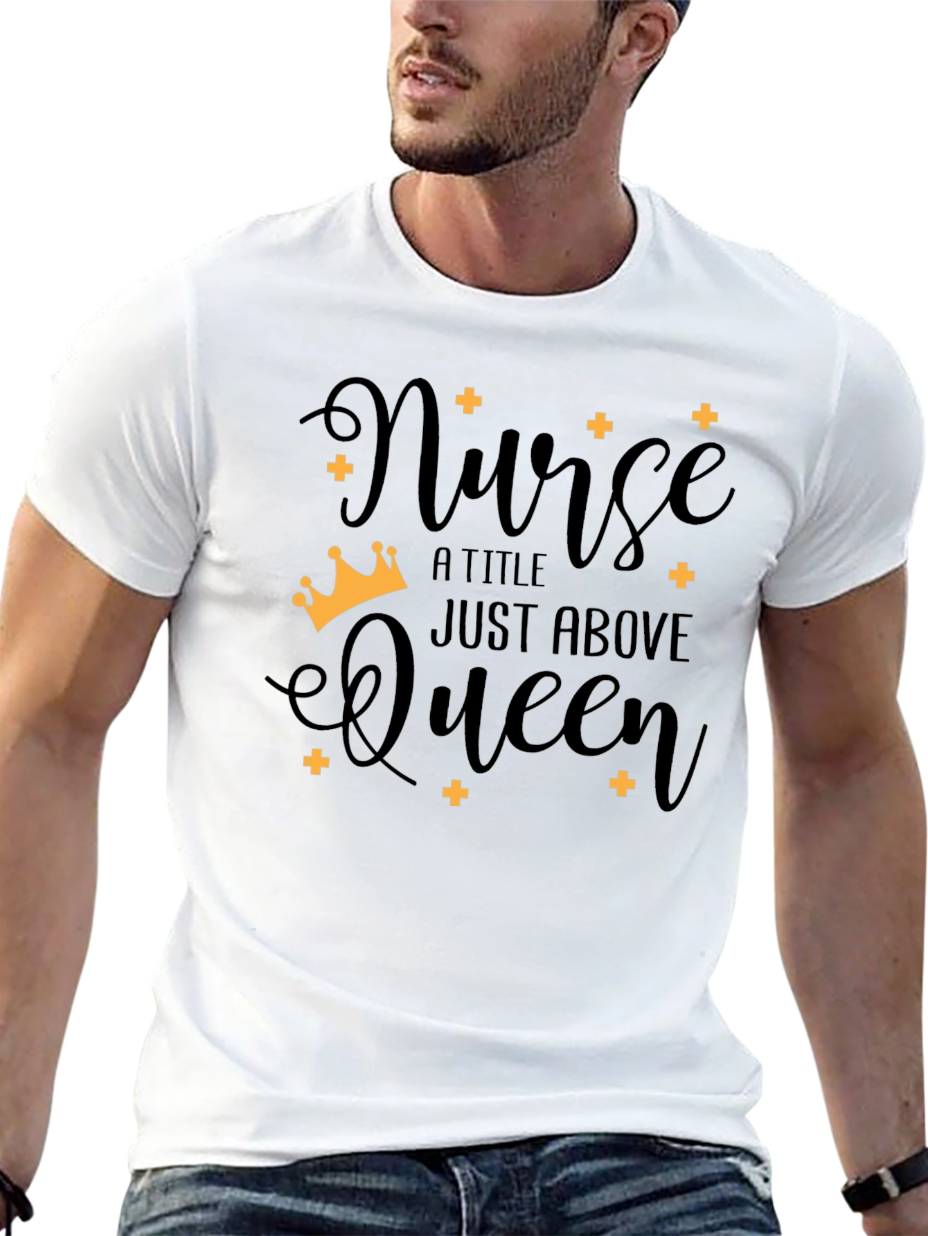 Nurse Queen T-Shirt - Black