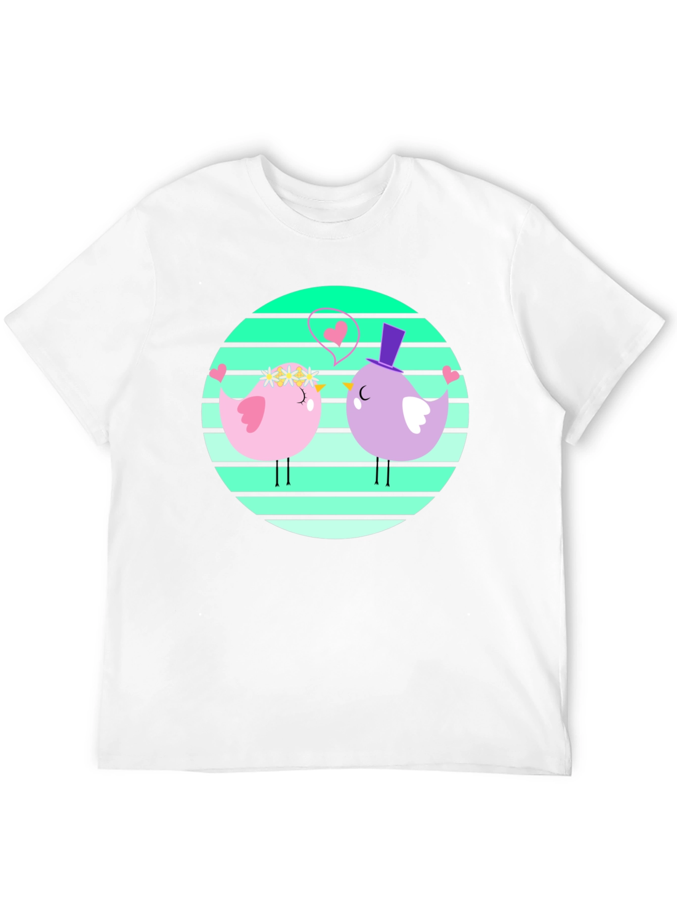 Cute Bird Couple T-Shirt