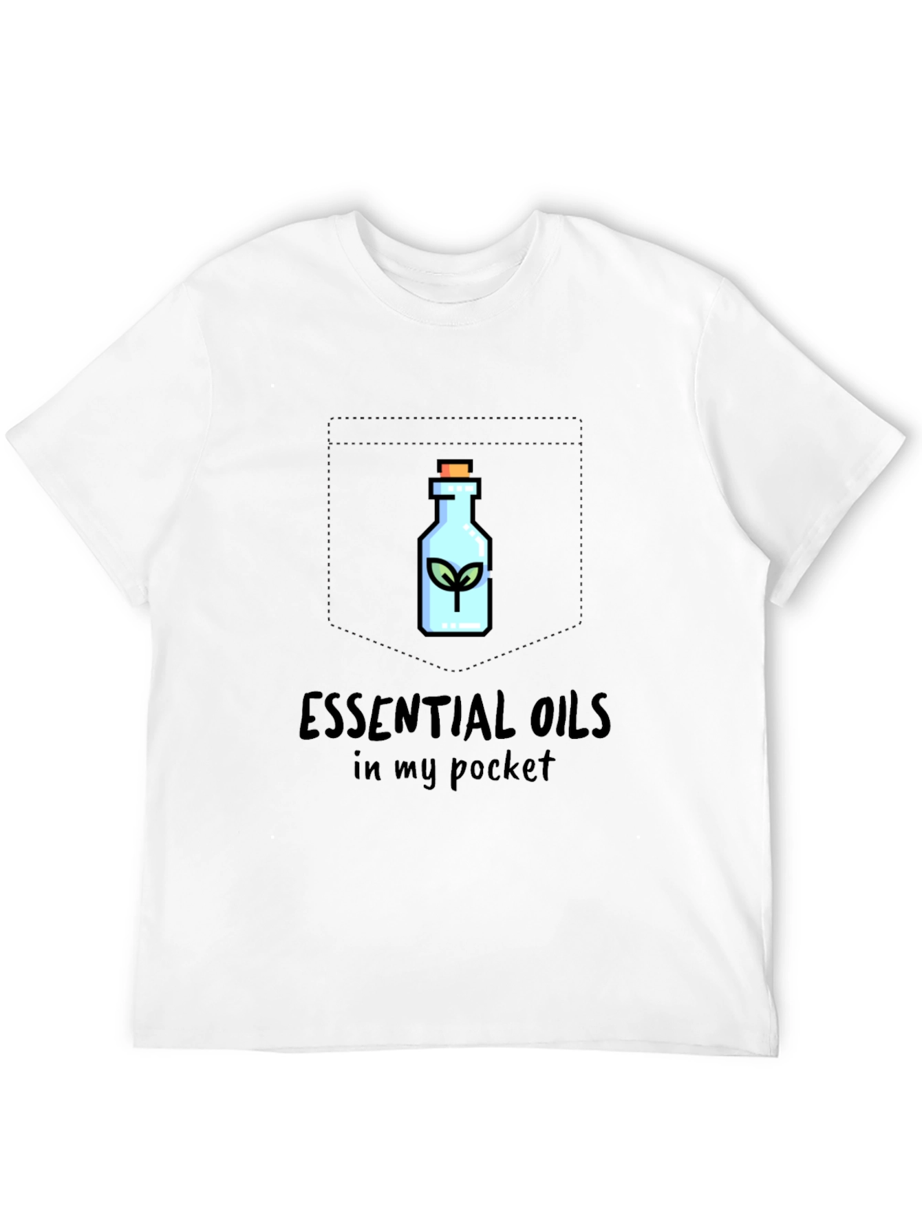 Essential Oils Pocket T-Shirt - Stylish Comfort
