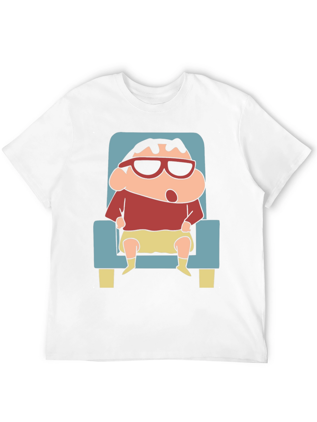 Cool Shin-chan Cartoon Graphic Tee