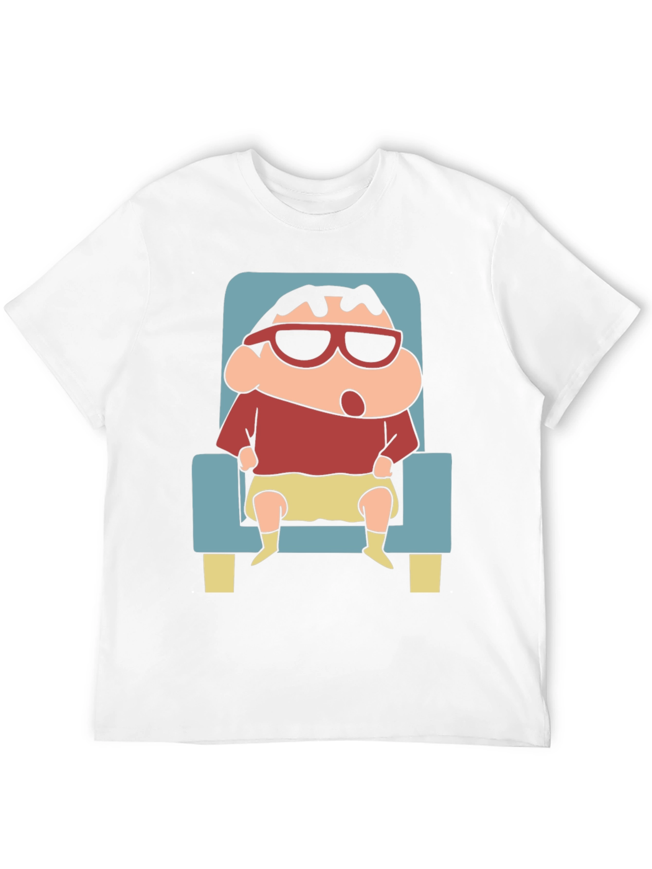 Cool Shin-chan Cartoon Graphic Tee