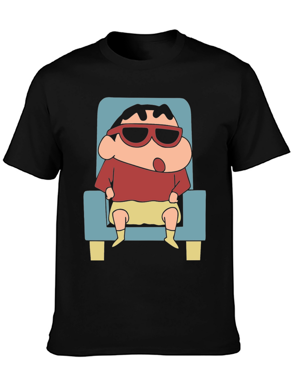 Cool Shin-chan Cartoon Graphic Tee