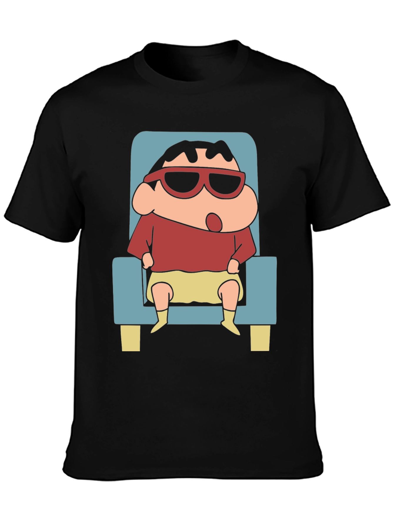 Cool Shin-chan Cartoon Graphic Tee