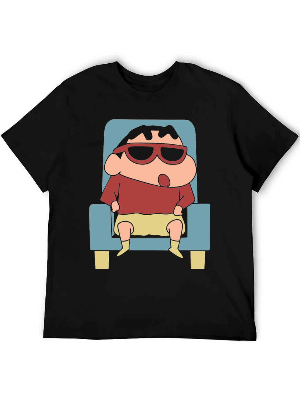 Cool Shin-chan Cartoon Graphic Tee