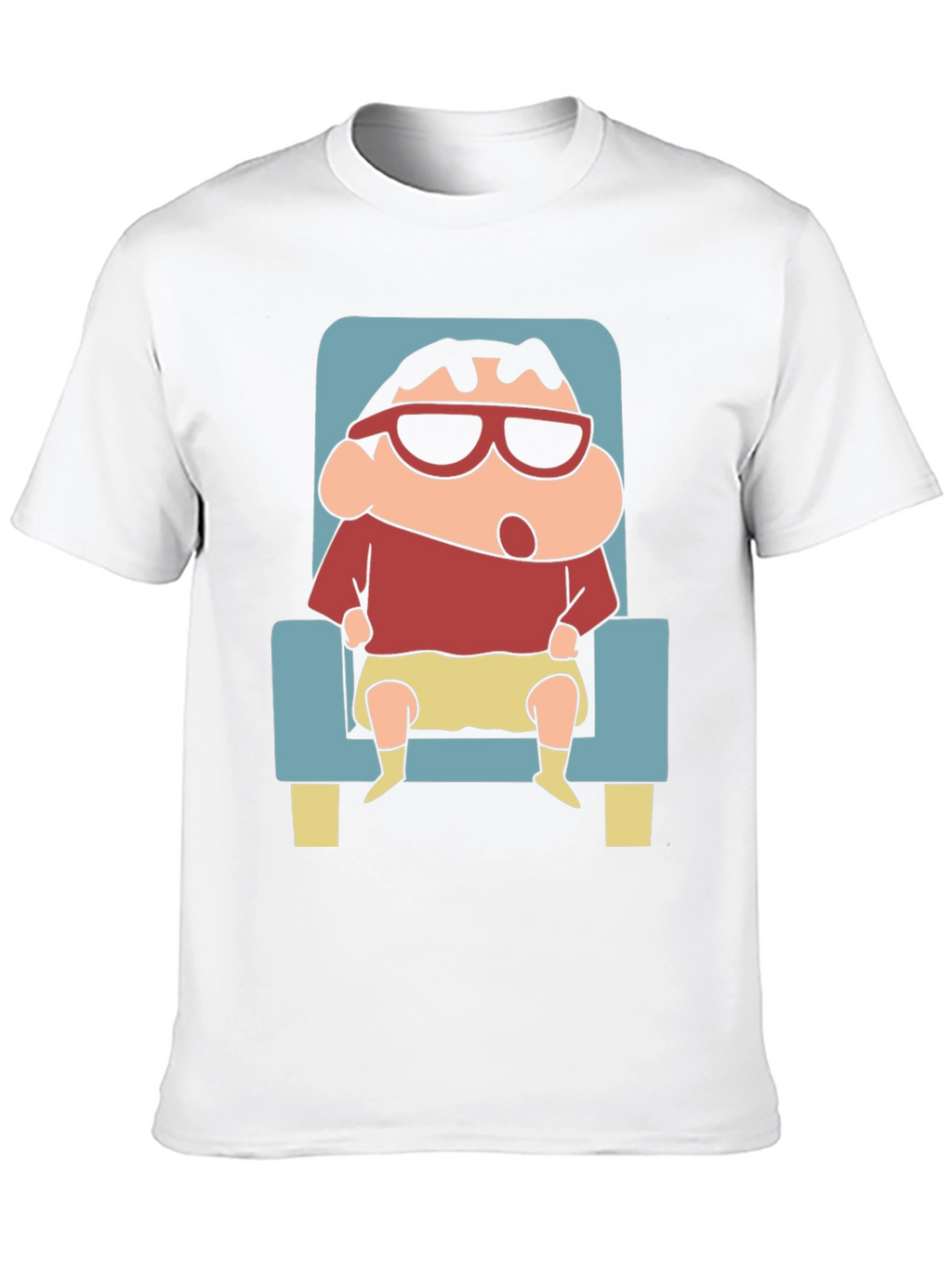 Cool Shin-chan Cartoon Graphic Tee