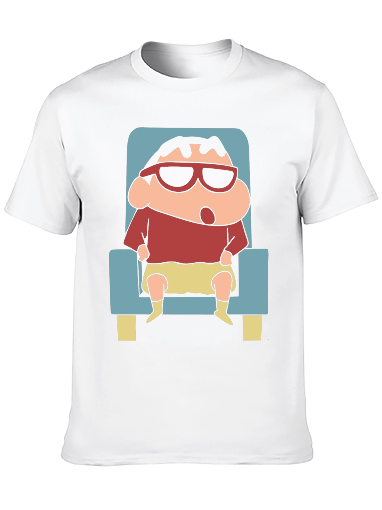 Cool Shin-chan Cartoon Graphic Tee