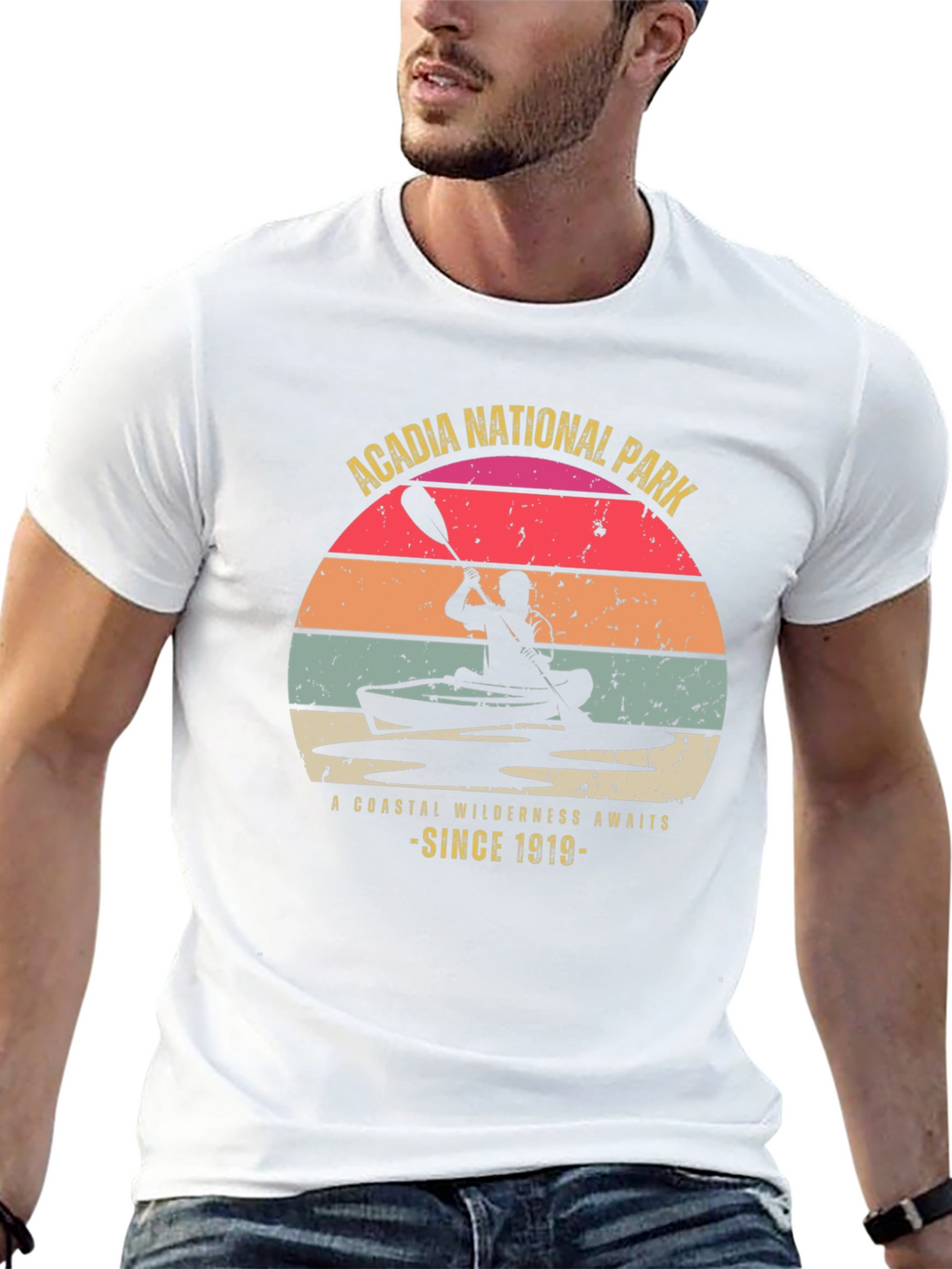 Acadia National Park T-Shirt: Coastal Wilderness Tee