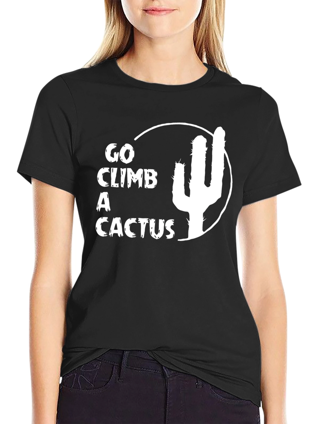 Go Climb A Cactus Graphic Tee