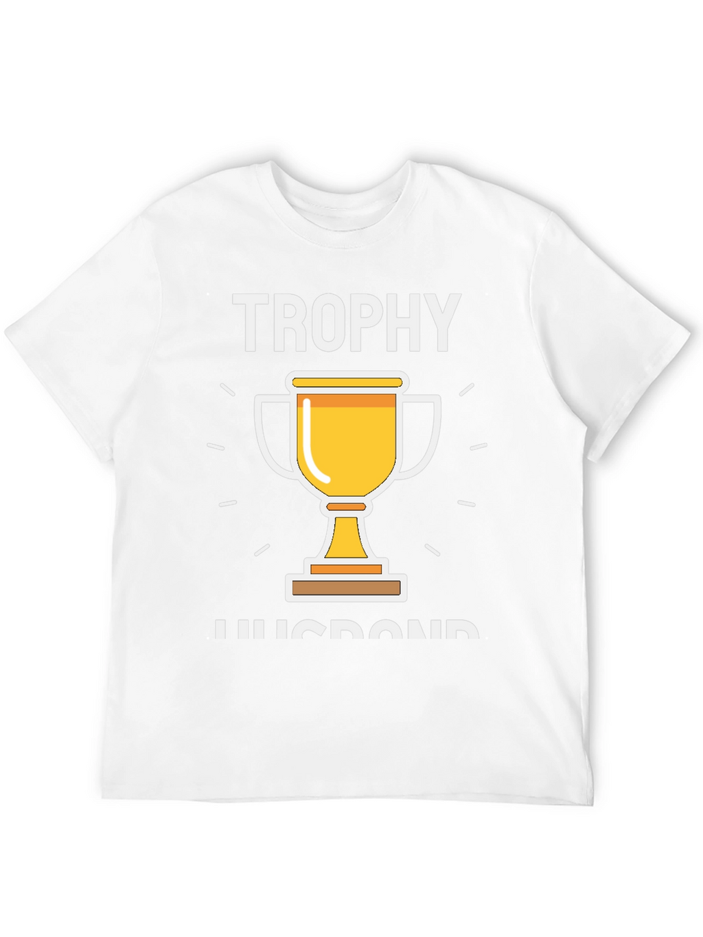 Trophy Husband Graphic Tee - Black Cotton T-Shirt