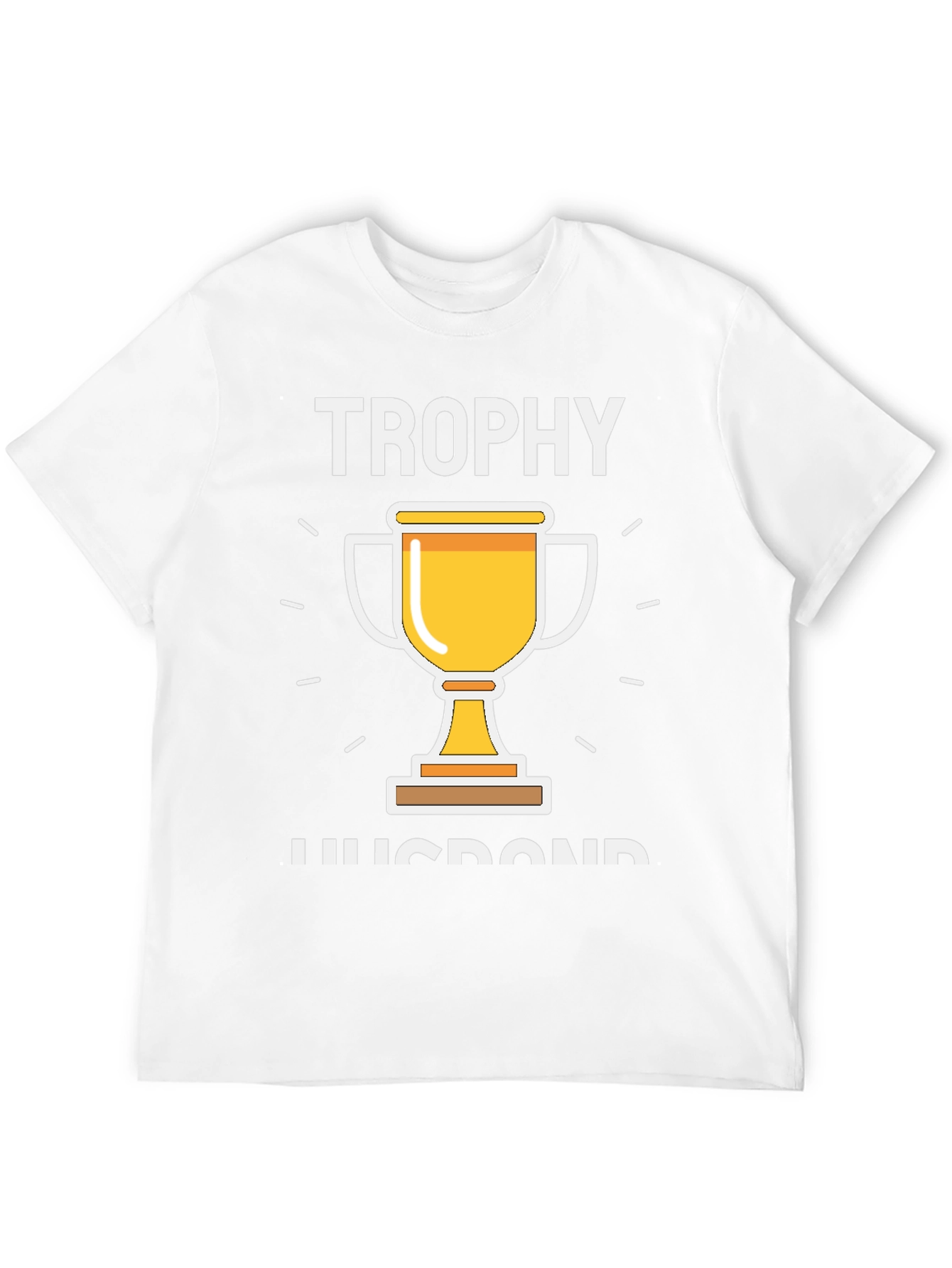 Trophy Husband Graphic Tee - Black Cotton T-Shirt