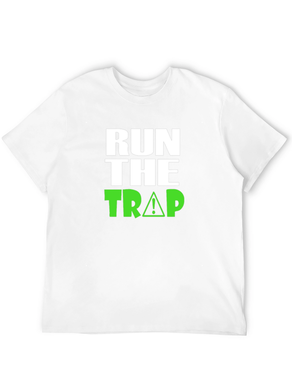 Run The Trap Graphic Tee - Black
