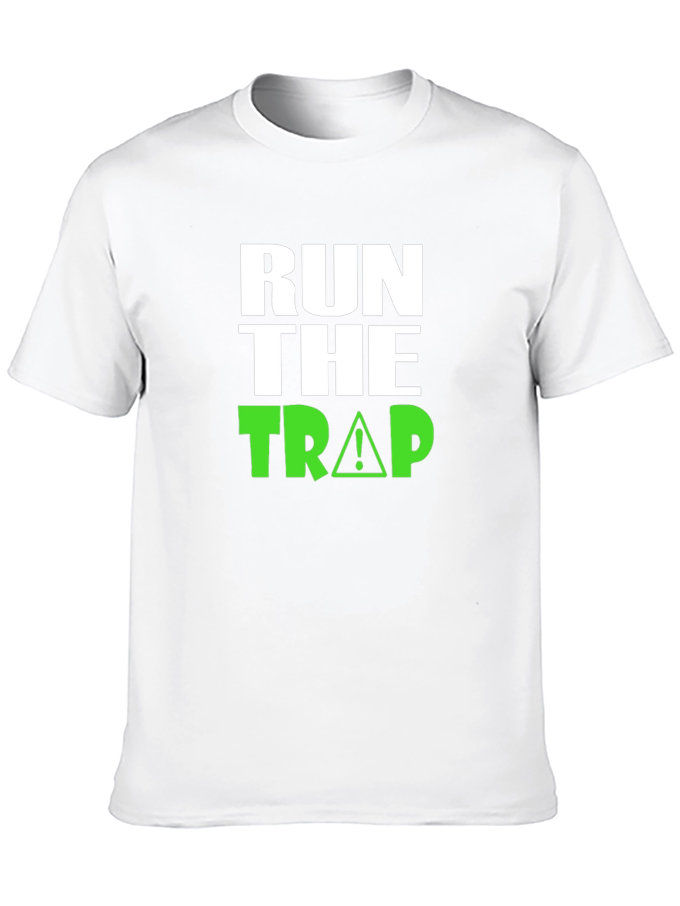 Run The Trap Graphic Tee - Black