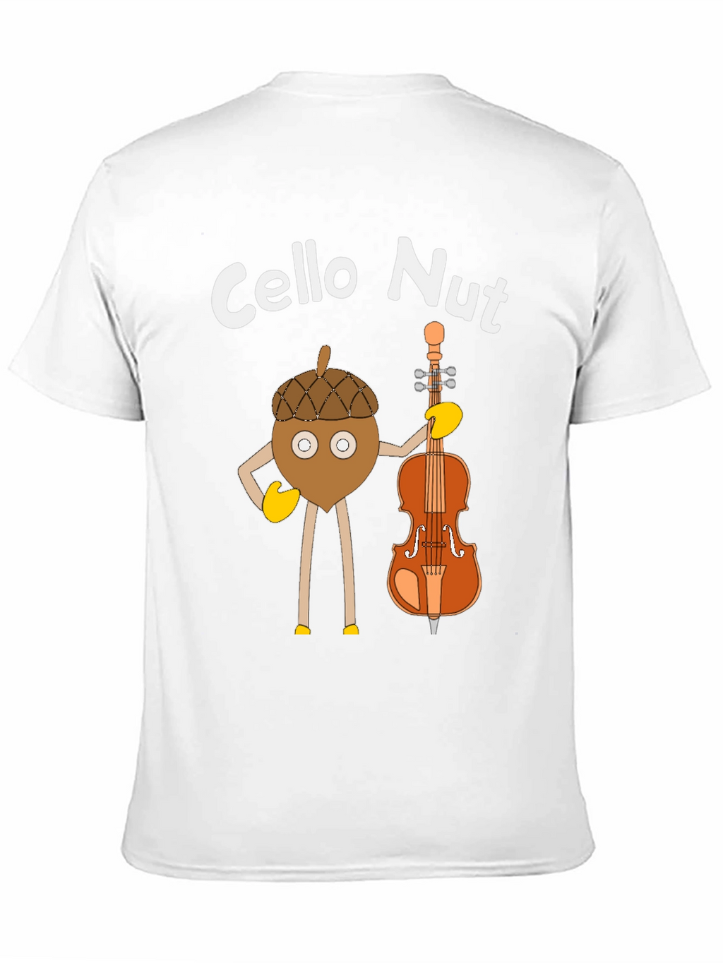 Cello Nut T-Shirt - Music Lover Tee