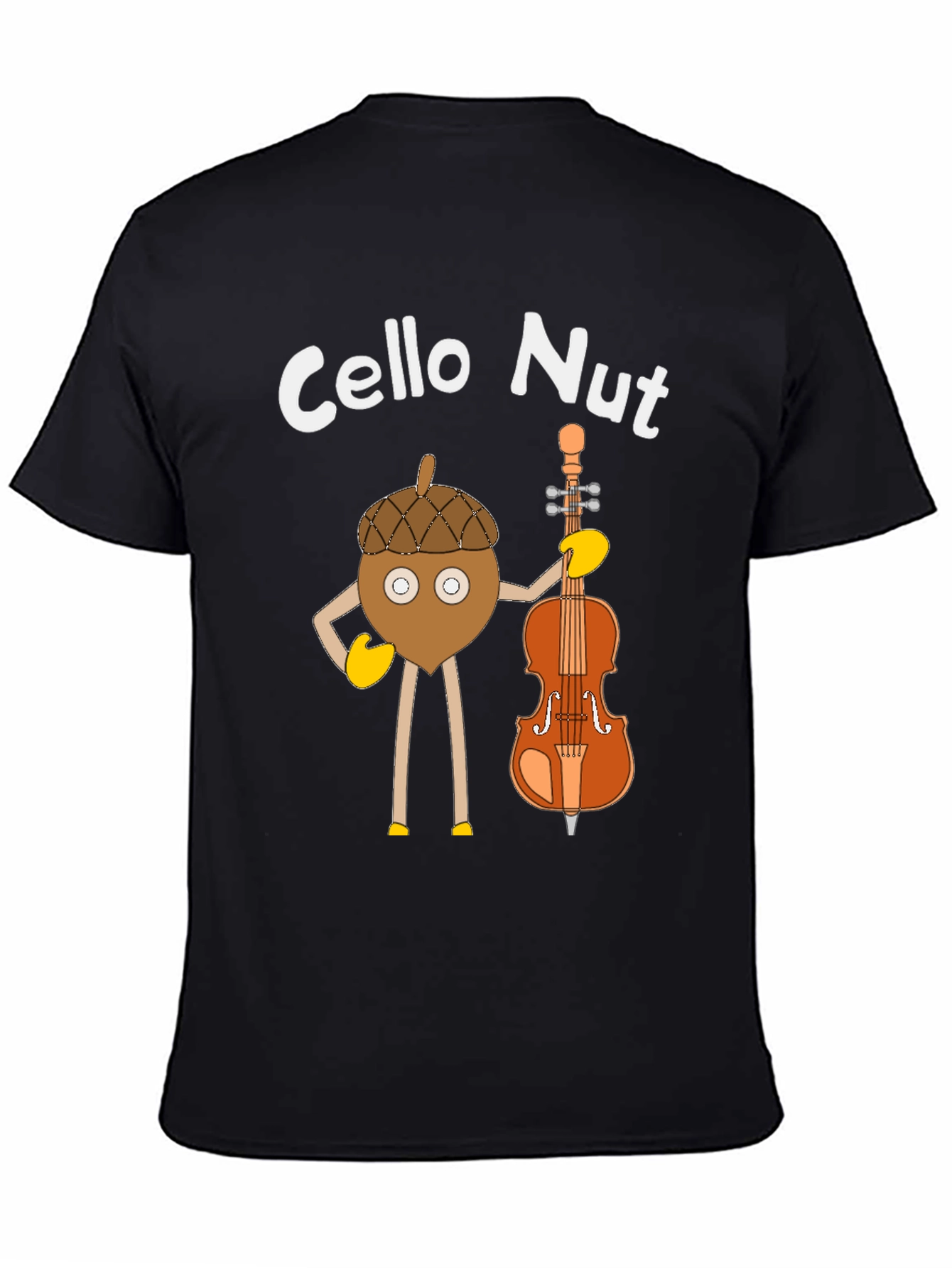 Cello Nut T-Shirt - Music Lover Tee