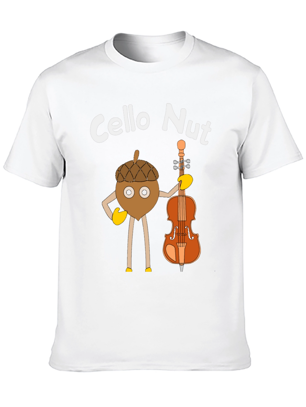 Cello Nut T-Shirt - Music Lover Tee