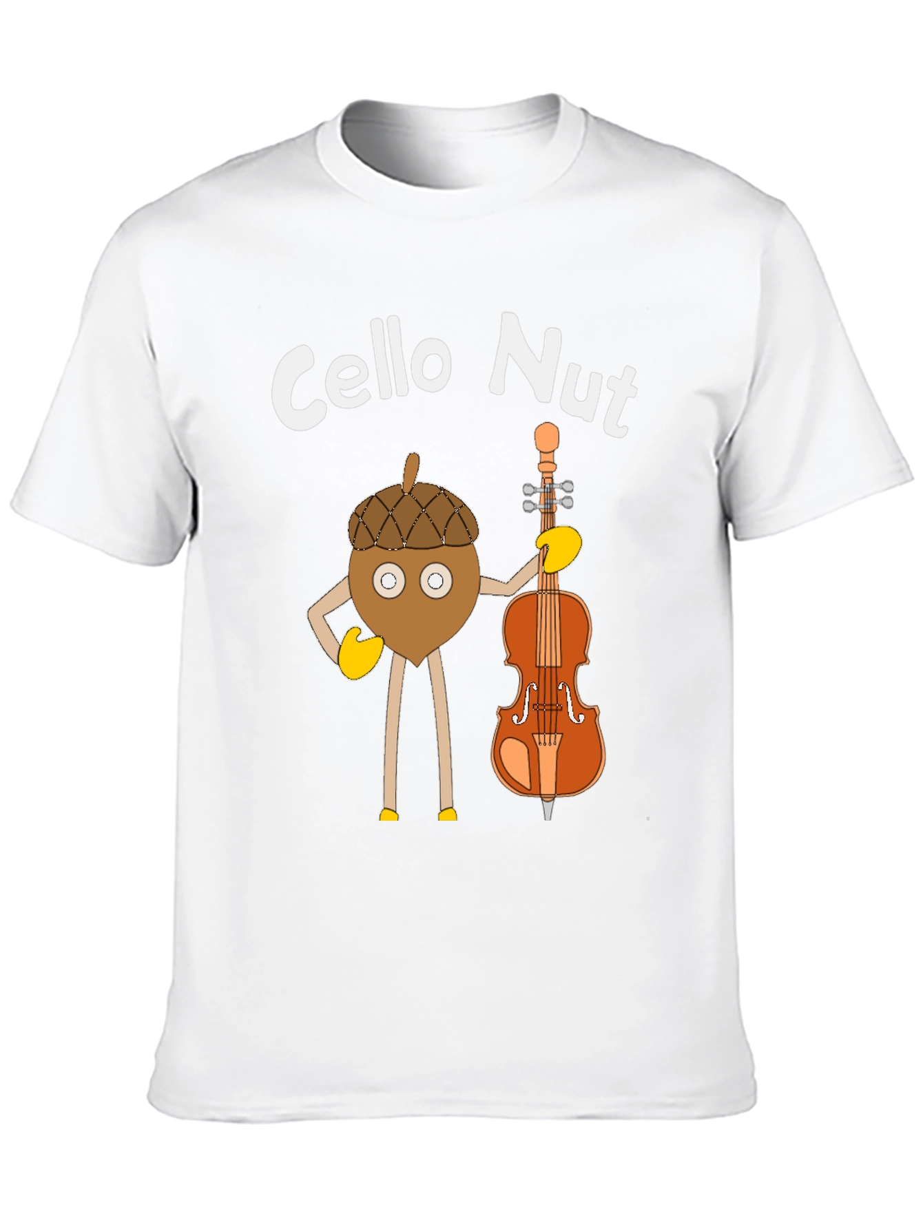 Cello Nut T-Shirt - Music Lover Tee