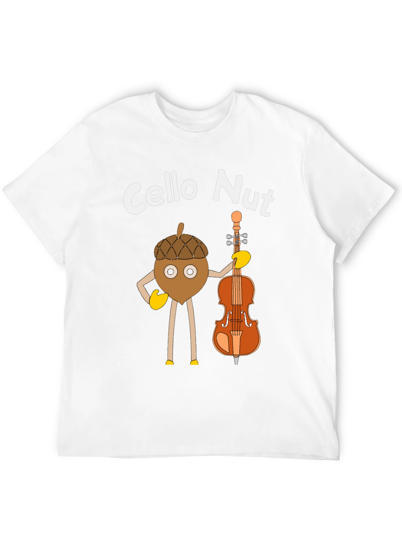 Cello Nut T-Shirt - Music Lover Tee