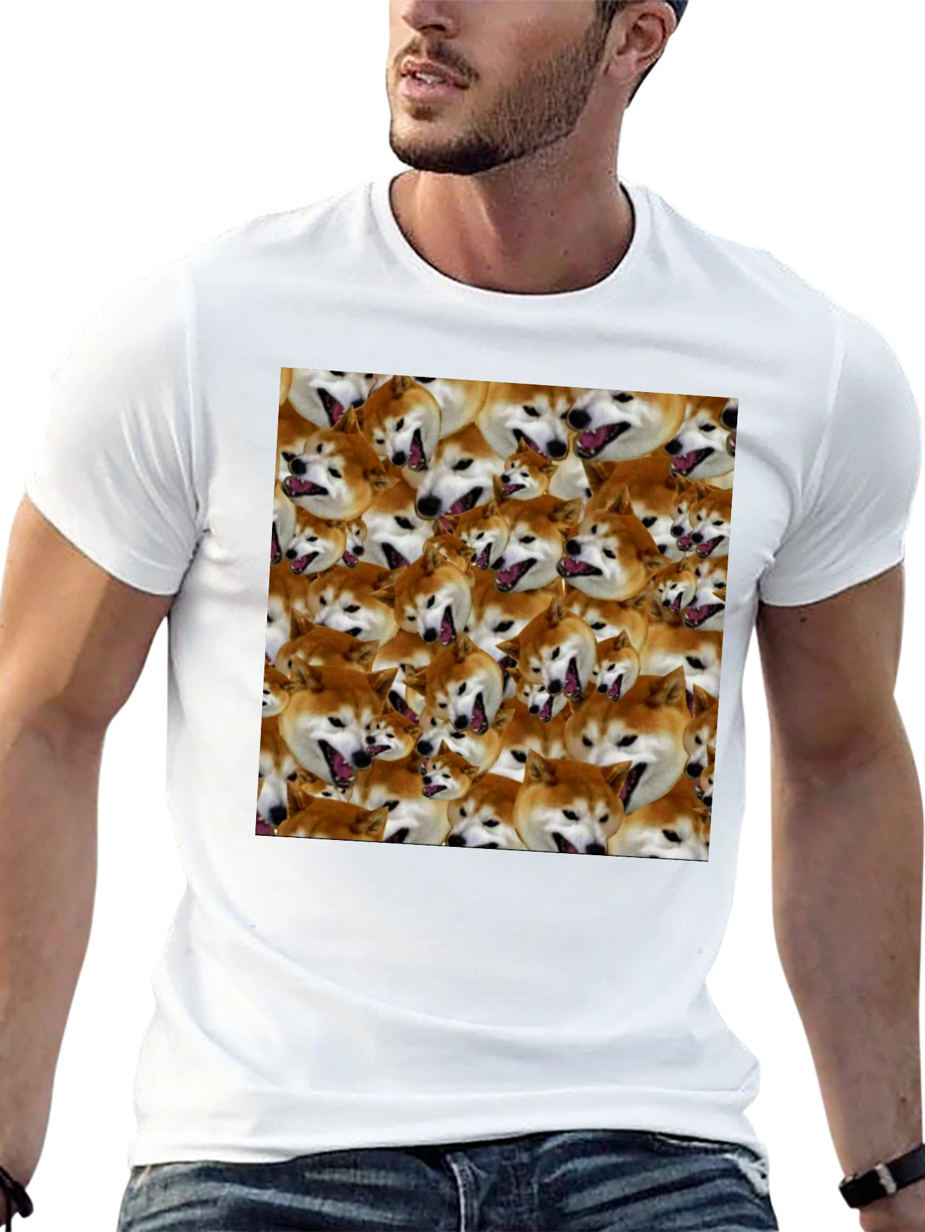Shiba Inu Collage T-Shirt - Dog Lovers Delight