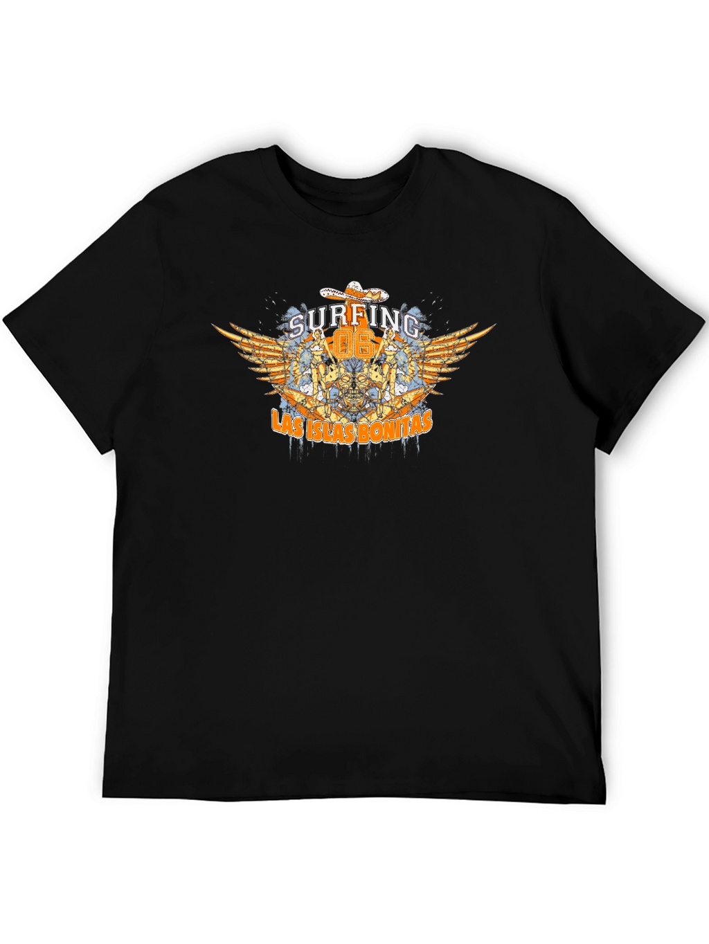 Surfing Las Islas Bonitas Mens T-Shirt