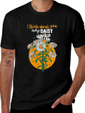 Daisy Graphic T-Shirt - Think About You