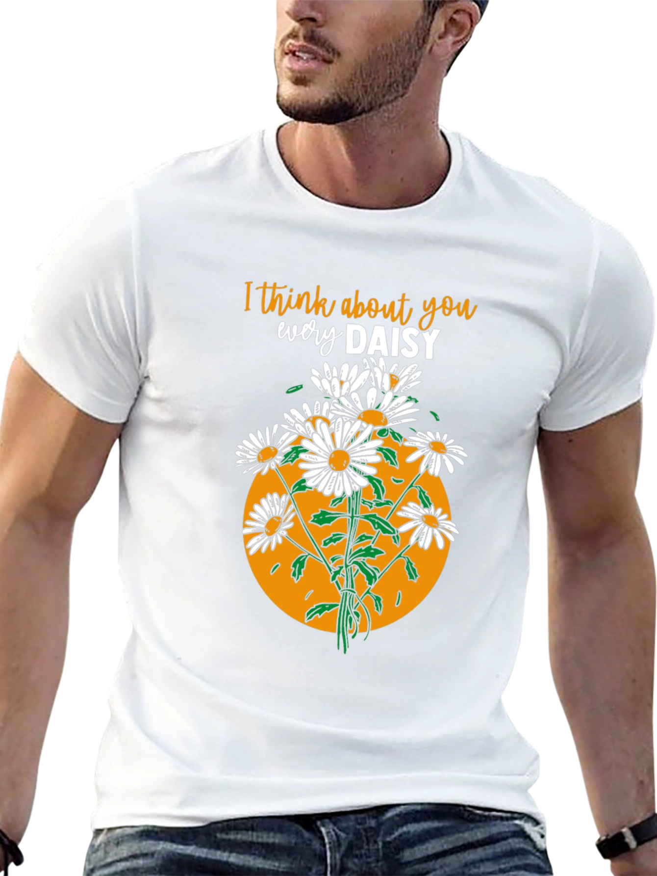 Daisy Graphic T-Shirt - Think About You