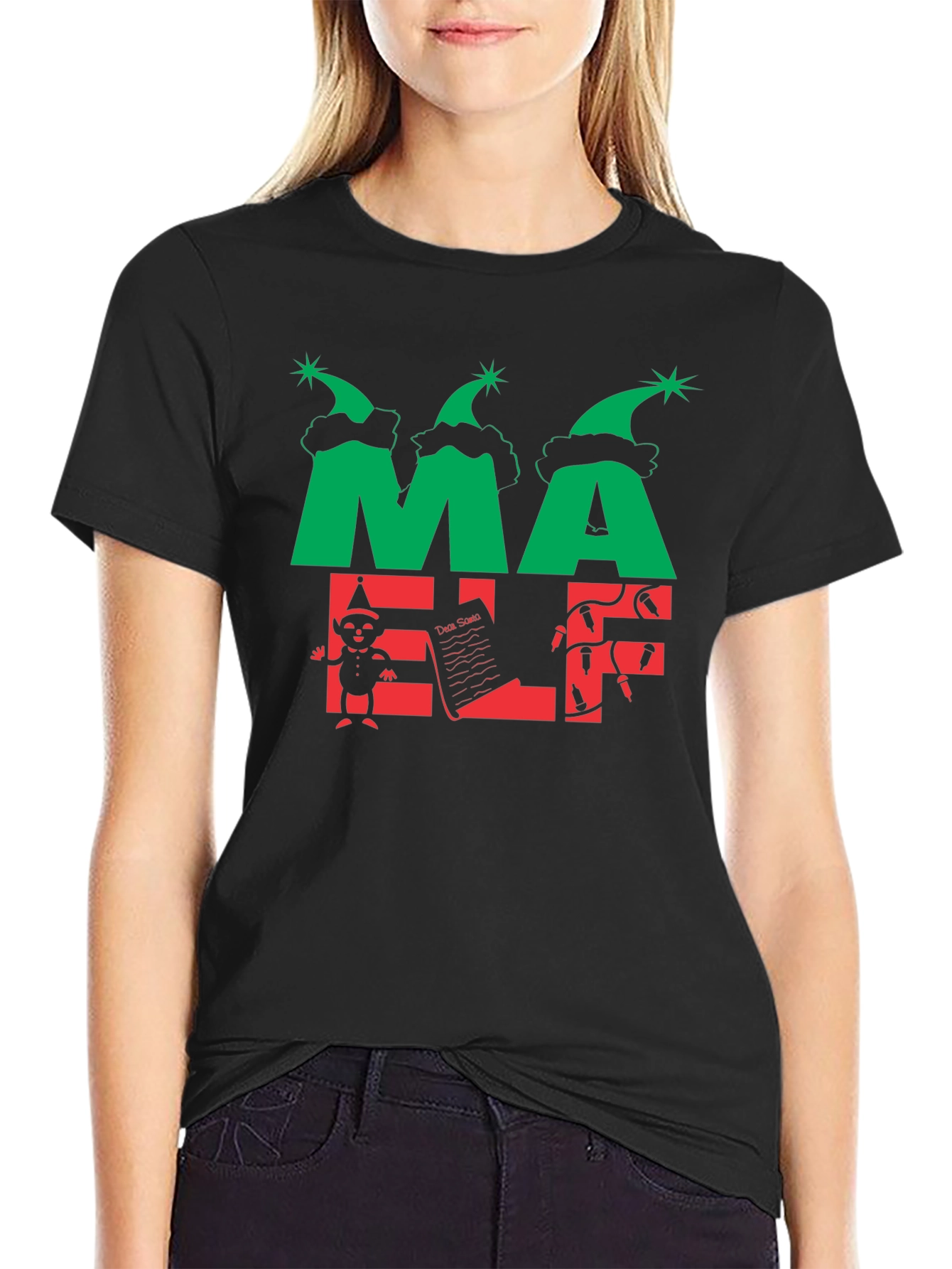 Matching Family ELF Christmas T-Shirt