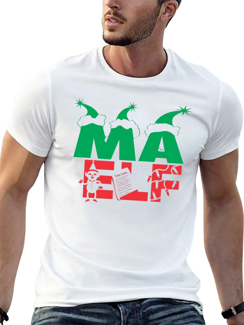 Matching Family ELF Christmas T-Shirt