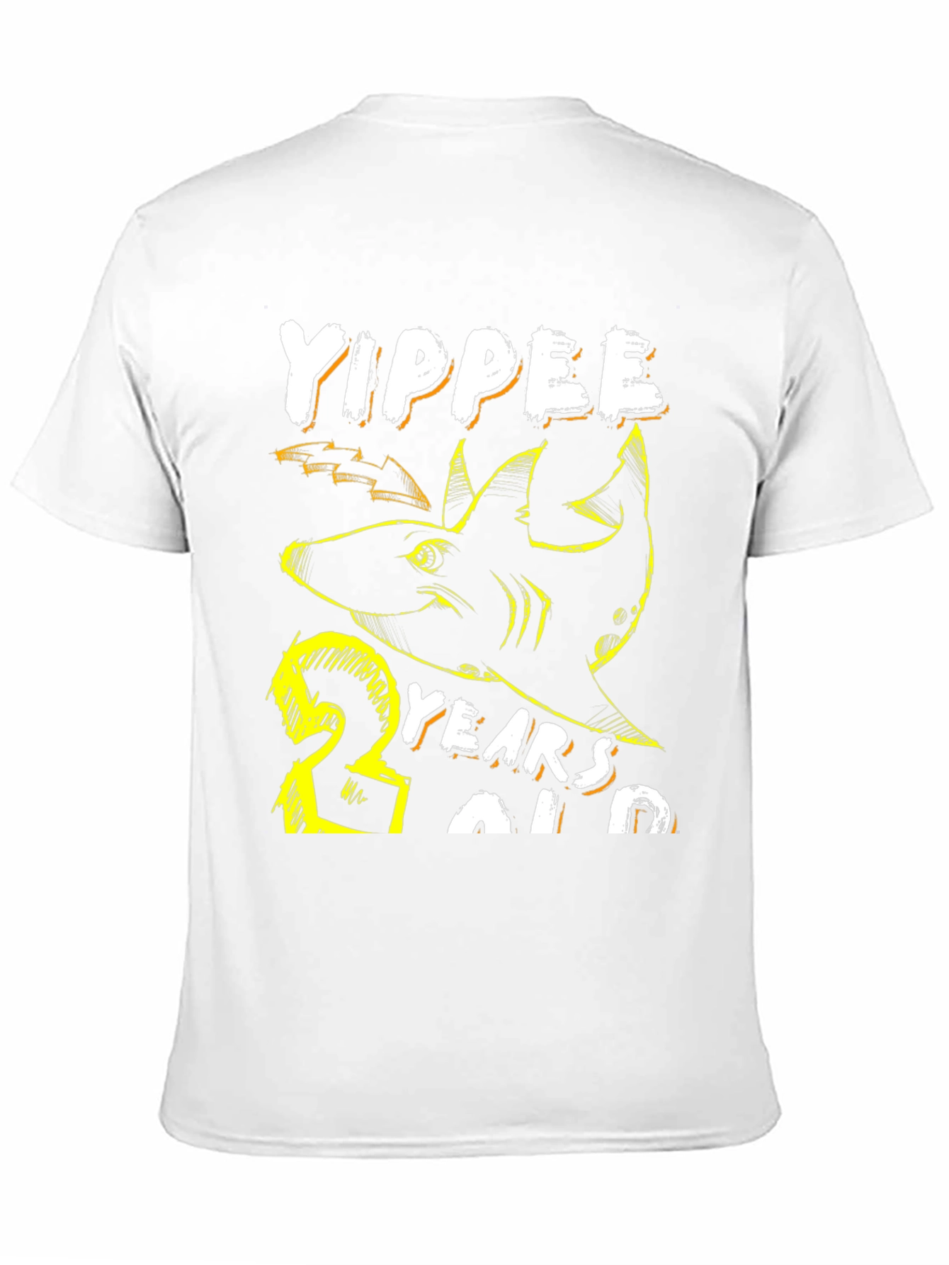Yippee 23 Years Old Shark Birthday Tee