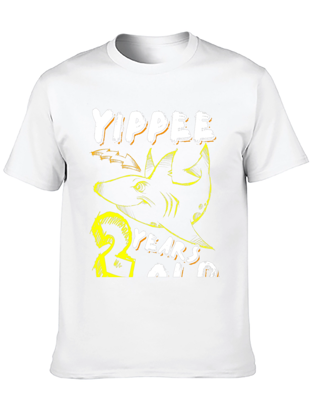 Yippee 23 Years Old Shark Birthday Tee