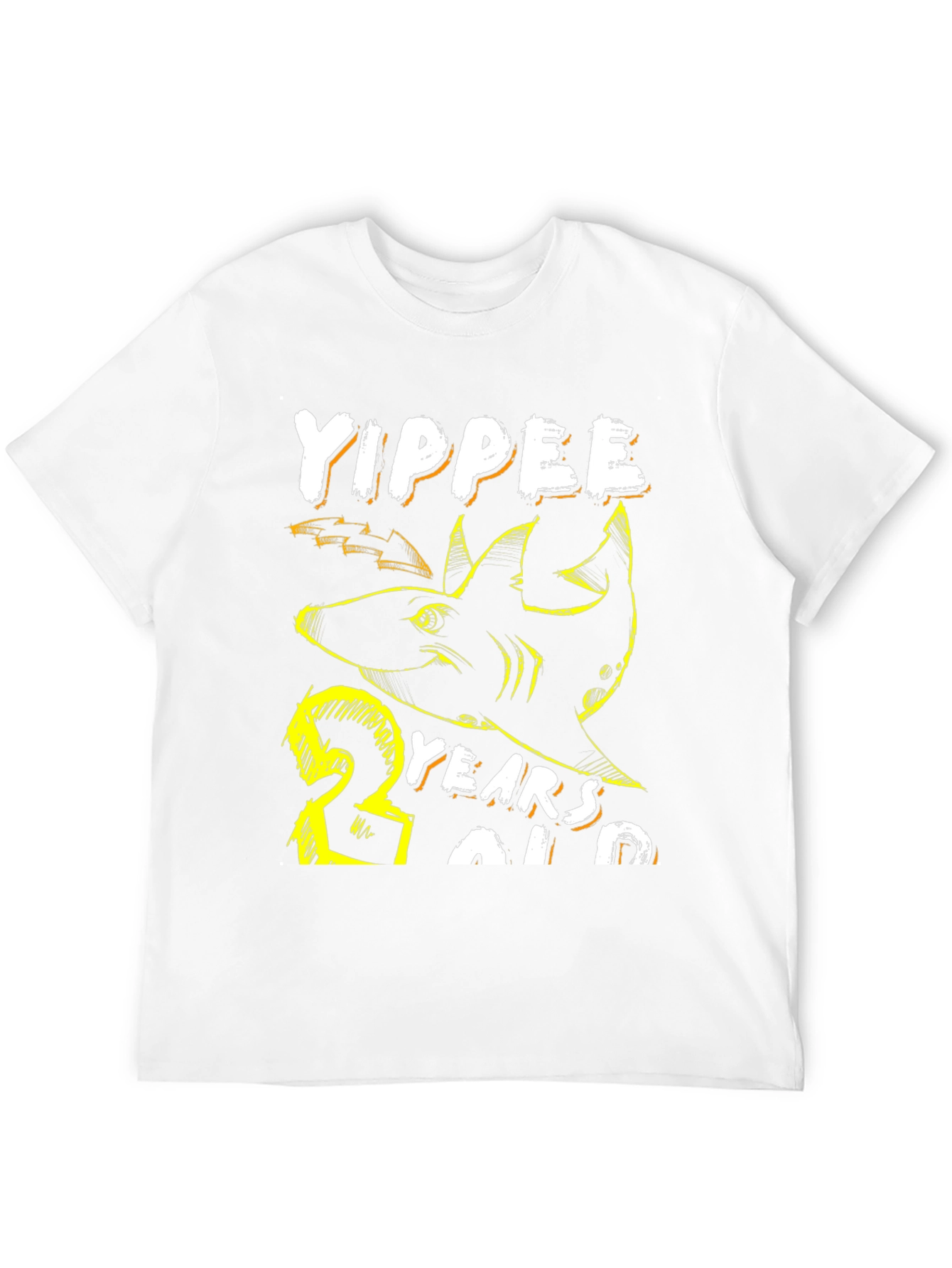 Yippee 23 Years Old Shark Birthday Tee