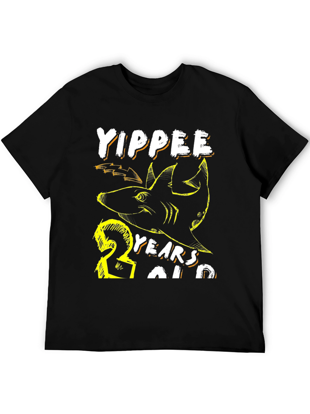 Yippee 23 Years Old Shark Birthday Tee
