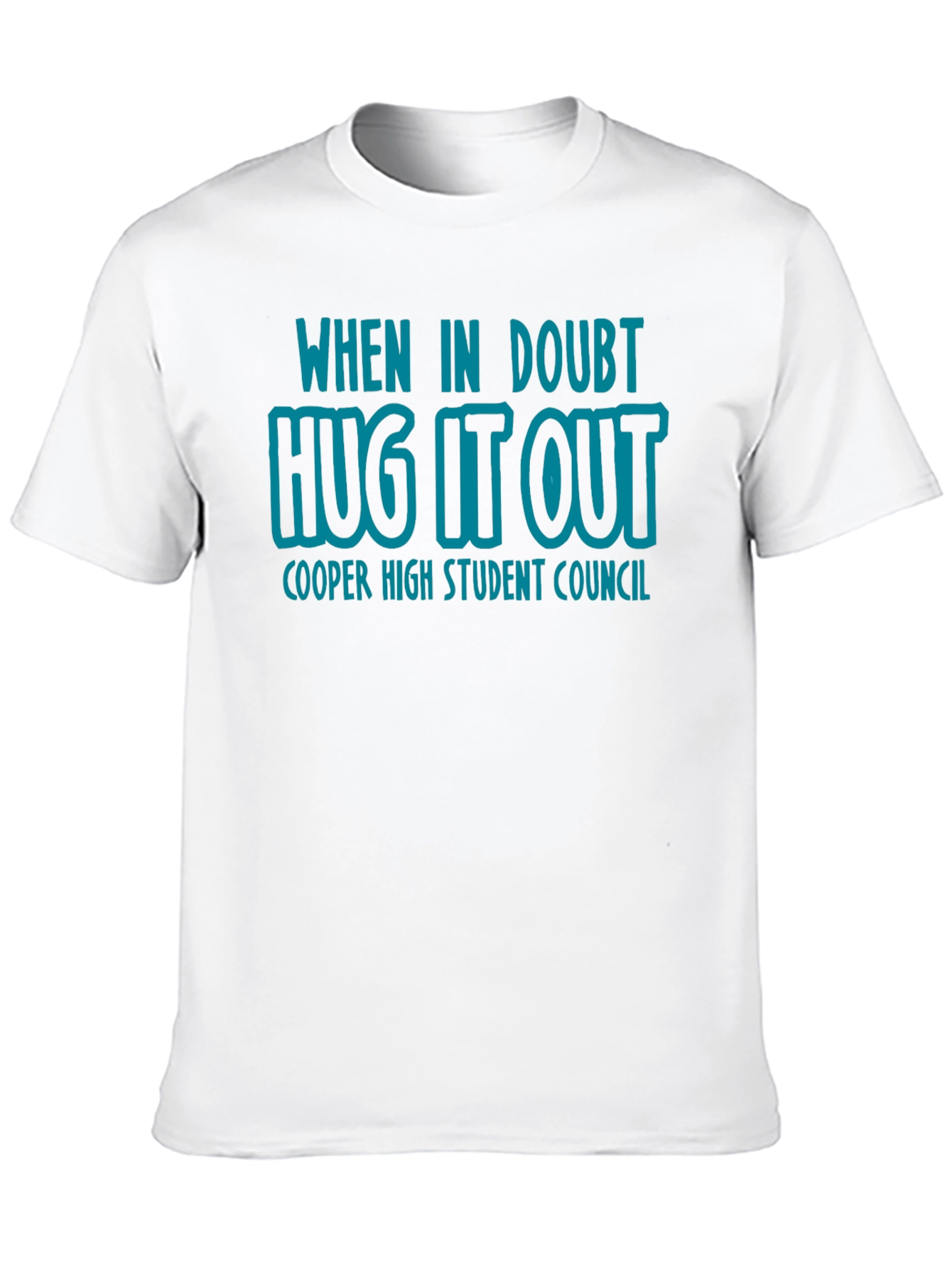 Hug It Out T-Shirt - Cooper High Student Council