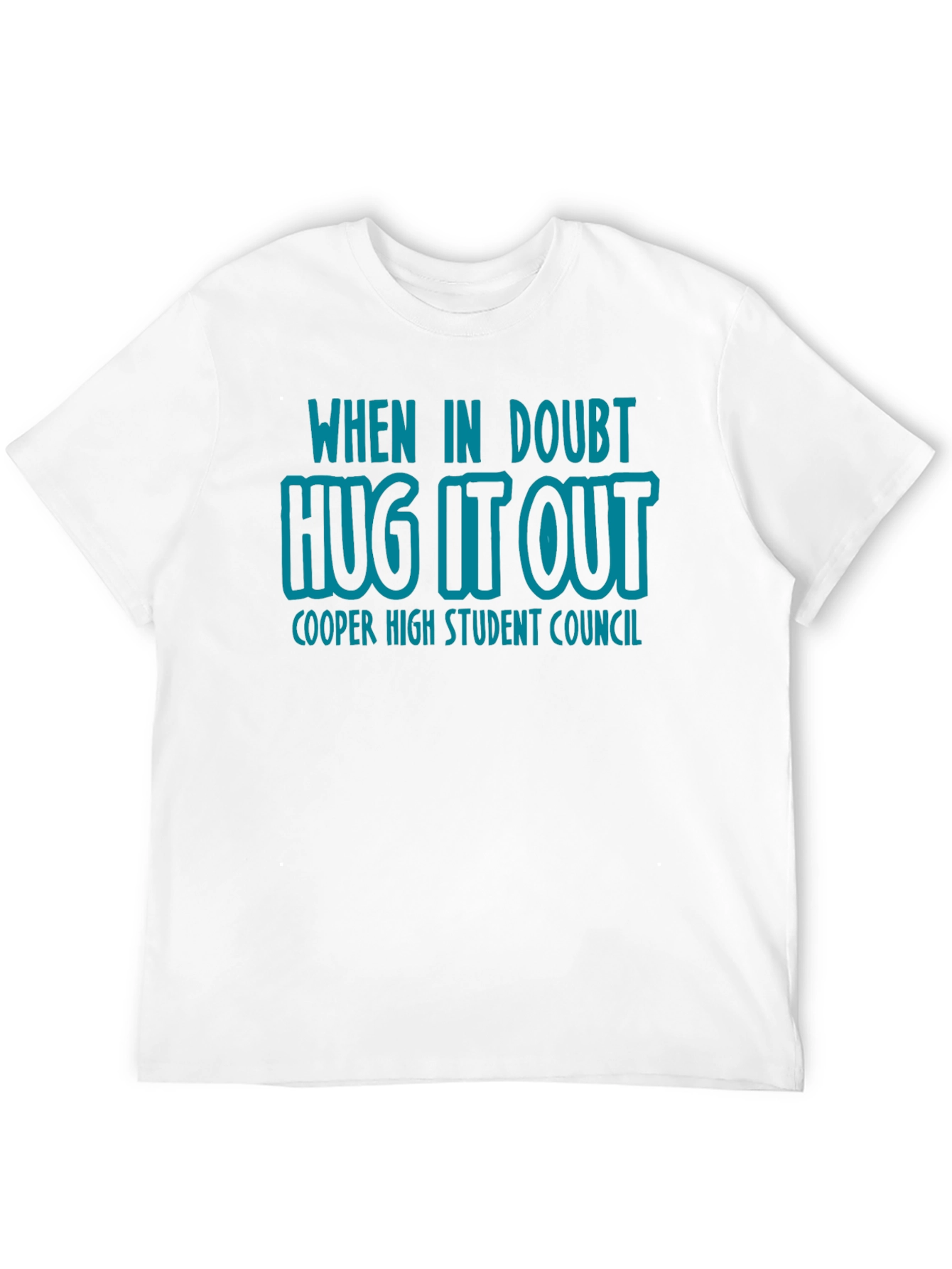 Hug It Out T-Shirt - Cooper High Student Council
