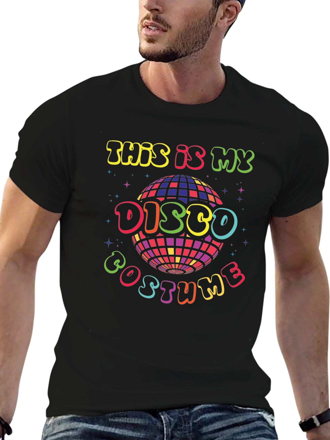 This is My Disco Costume T-Shirt - Retro Party