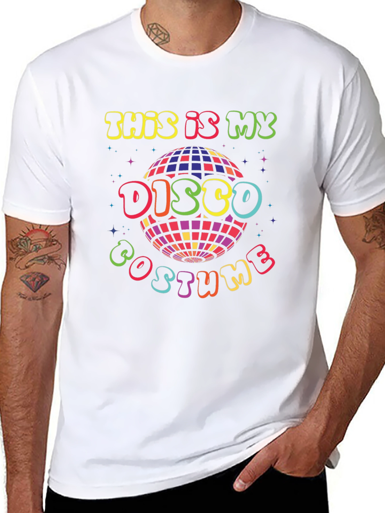 This is My Disco Costume T-Shirt - Retro Party