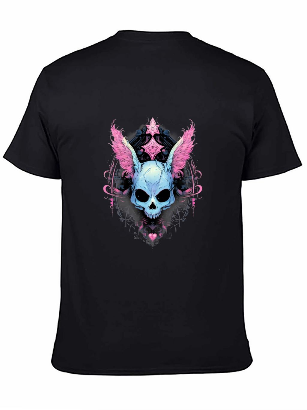 Skull Bunny Graphic Tee - Unique Design
