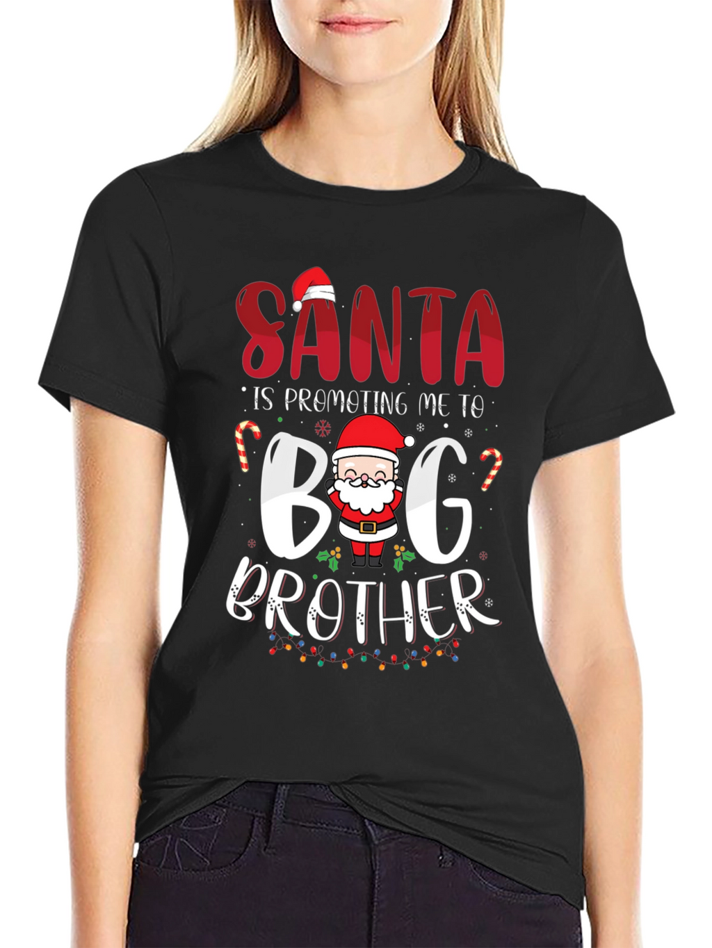 Santas Big Brother Announcement Tee