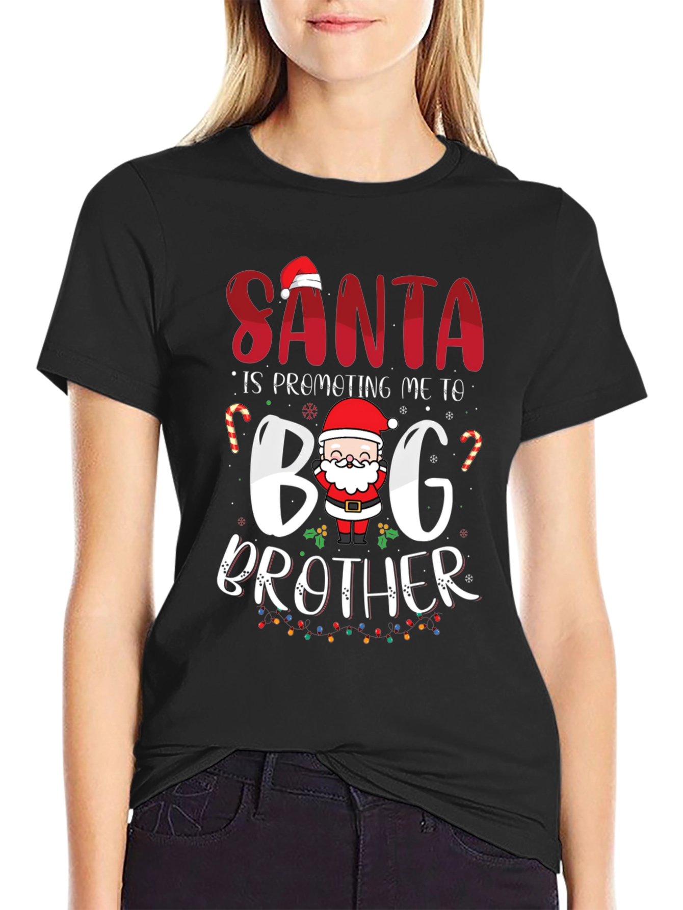 Santas Big Brother Announcement Tee
